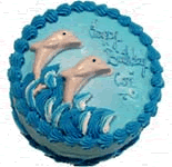 Dolphin Birthday Cake